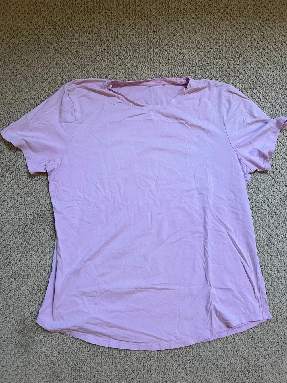 Lululemon Love Curved Hem Crewneck Tee - Vitapink 12